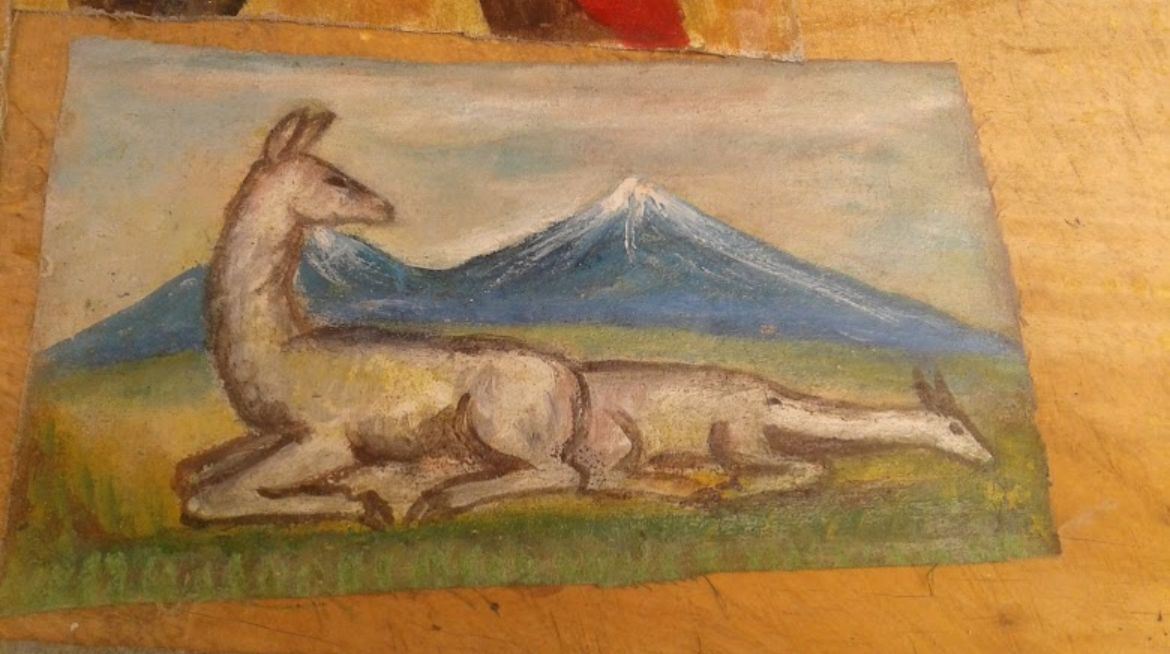 Pintura Andina "Serenidad"